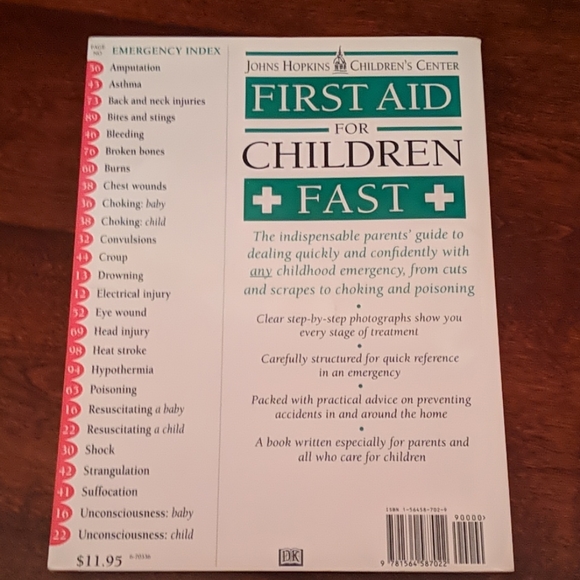 First Aid for Children Fast Book - Picture 2 of 4